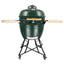 Kerámia faszéngrill oldalpolcokkal, 52 cm ráccsal
