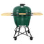 Kerámia faszéngrill oldalpolcokkal, 57 cm ráccsal