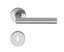 BB záras inox rozettás kilincs - Homelux, KILINCS-INOX-BB