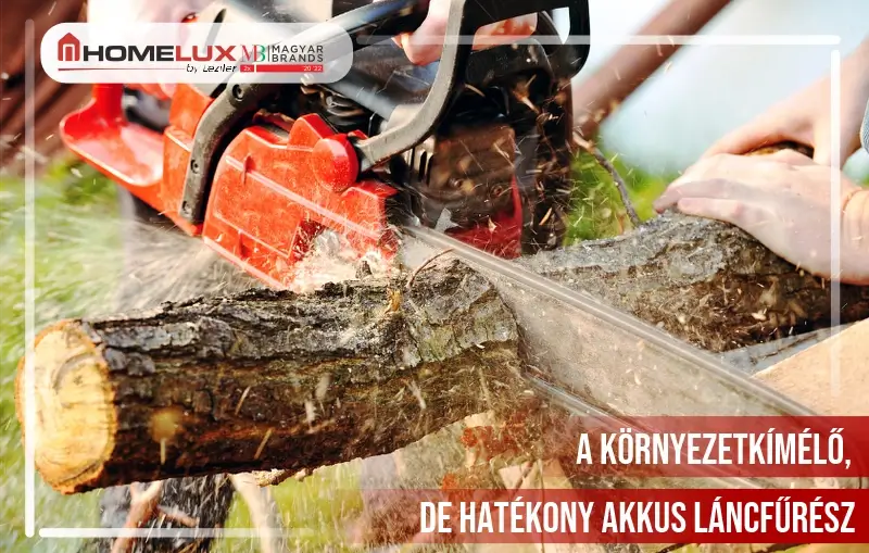A környezetkímélő, de hatékony akkus láncfűrész