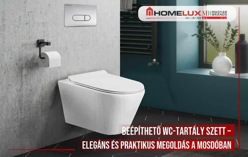 Beépíthető wc-tartály szett – elegáns és praktikus megoldás a mosdóban