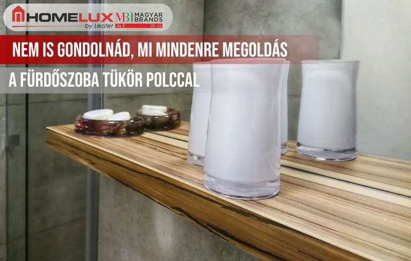 Nem is gondolnád, mi mindenre megoldás a fürdőszoba tükör polccal
