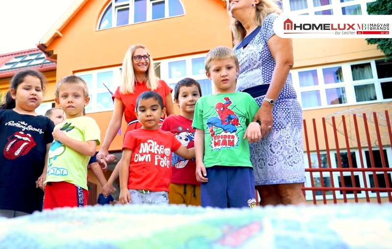 A Homelux Áruház mosolyt csal az ovisok arcára
