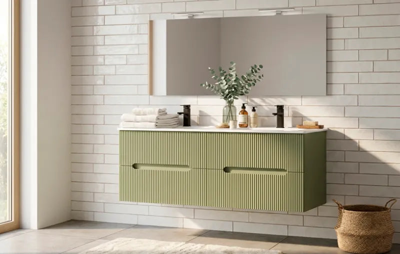Leziter Trent fürdőszobabútorok, a trendszínek és design tökéletes kombinációja