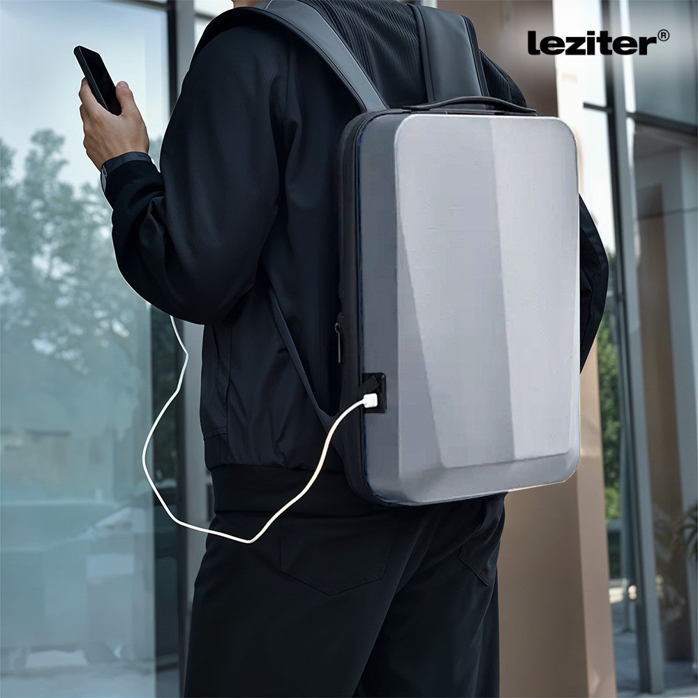 Axen merevített Usb-s laptop hátizsák Másodlagos kép