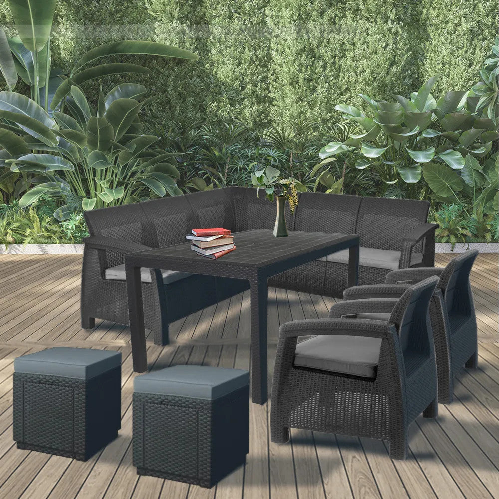 Corfu Relax duo cube kerti bútor garnitúra Másodlagos kép