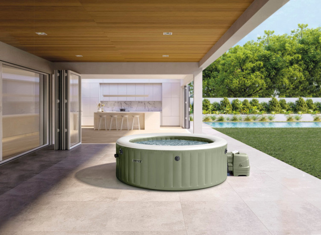 Intex 28428NP PureSpa hatszemélyes felfújható pezsgőfürdő hidromasszázzsal, 216 × 71 cm Másodlagos kép