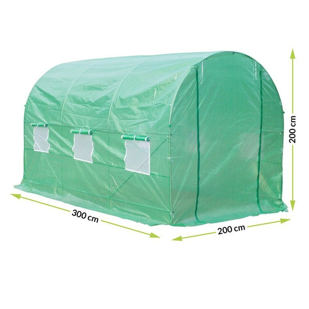 Fólia melegház 2x3x2 m (váz+fólia) Másodlagos kép