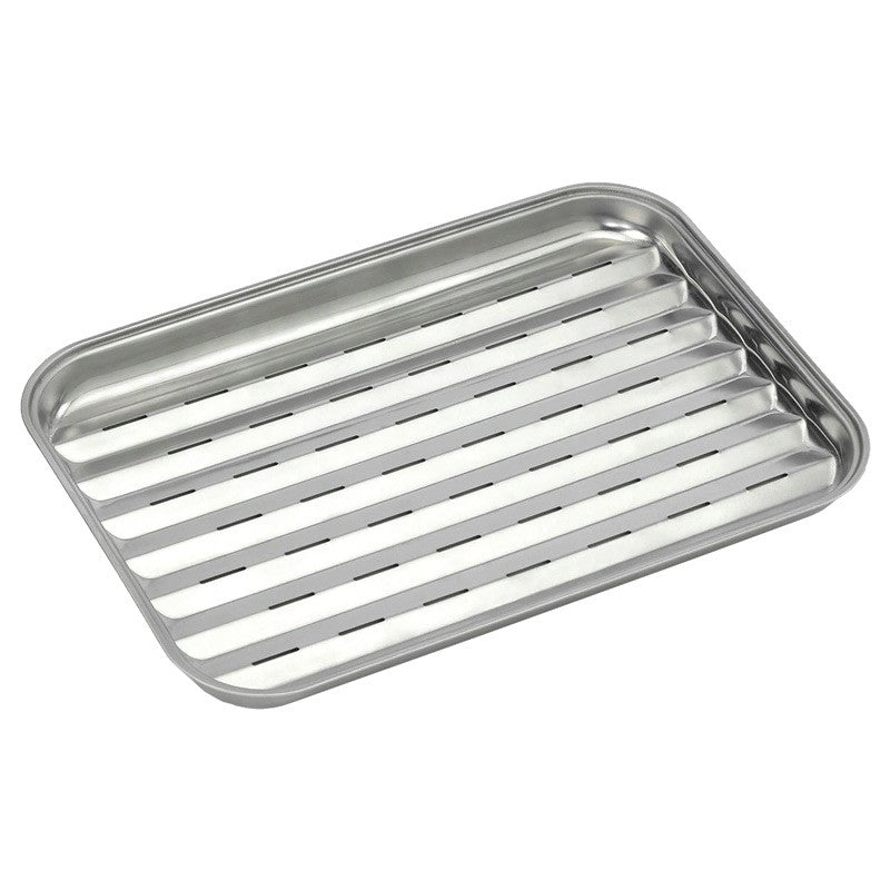 Rozsdamentes acél grilltálca Fő kép