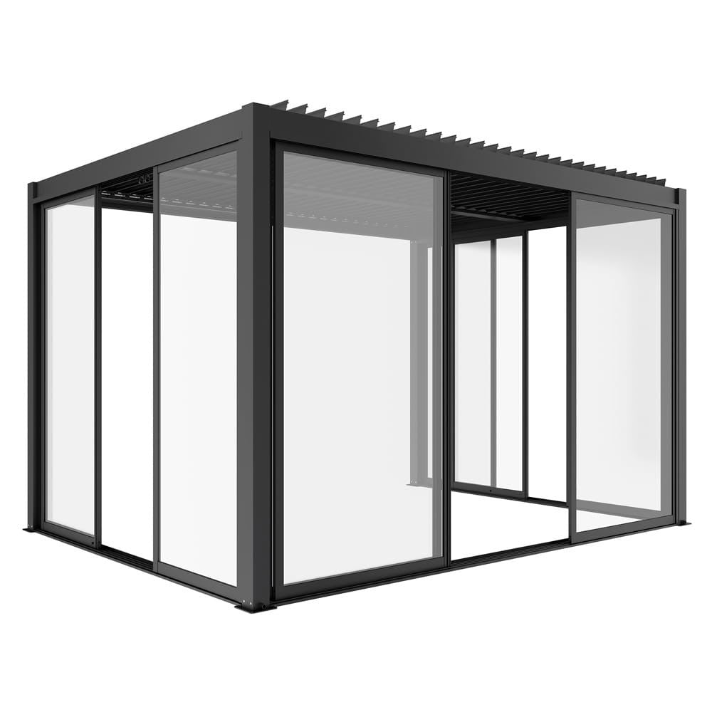 LUXE S8 tolóajtók 270x218cm 3 m-ig antracit Fő kép