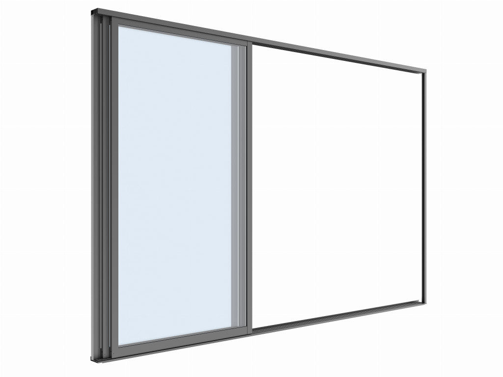 LUXE S8 tolóajtók 370x218cm 4 m-ig antracit