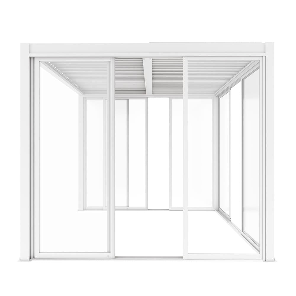 LUXE S8 tolóajtók 370x218cm 4 m-ig fehér