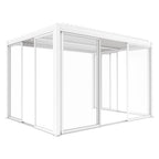 LUXE S8 tolóajtók 370x218cm 4 m-ig fehér