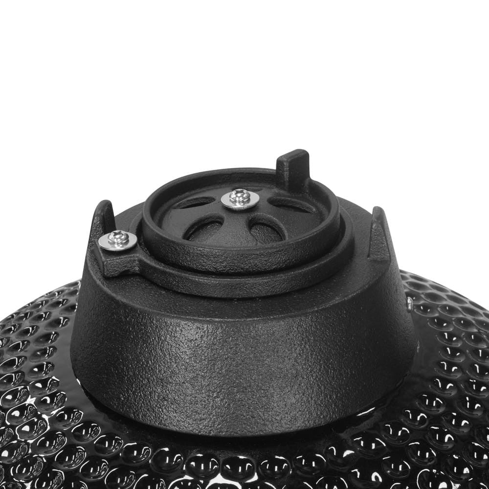 Kamado kerámia grill polcokkal és állvánnyal 32,5 cm