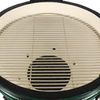 Kerámia faszéngrill oldalpolcokkal, 57 cm ráccsal