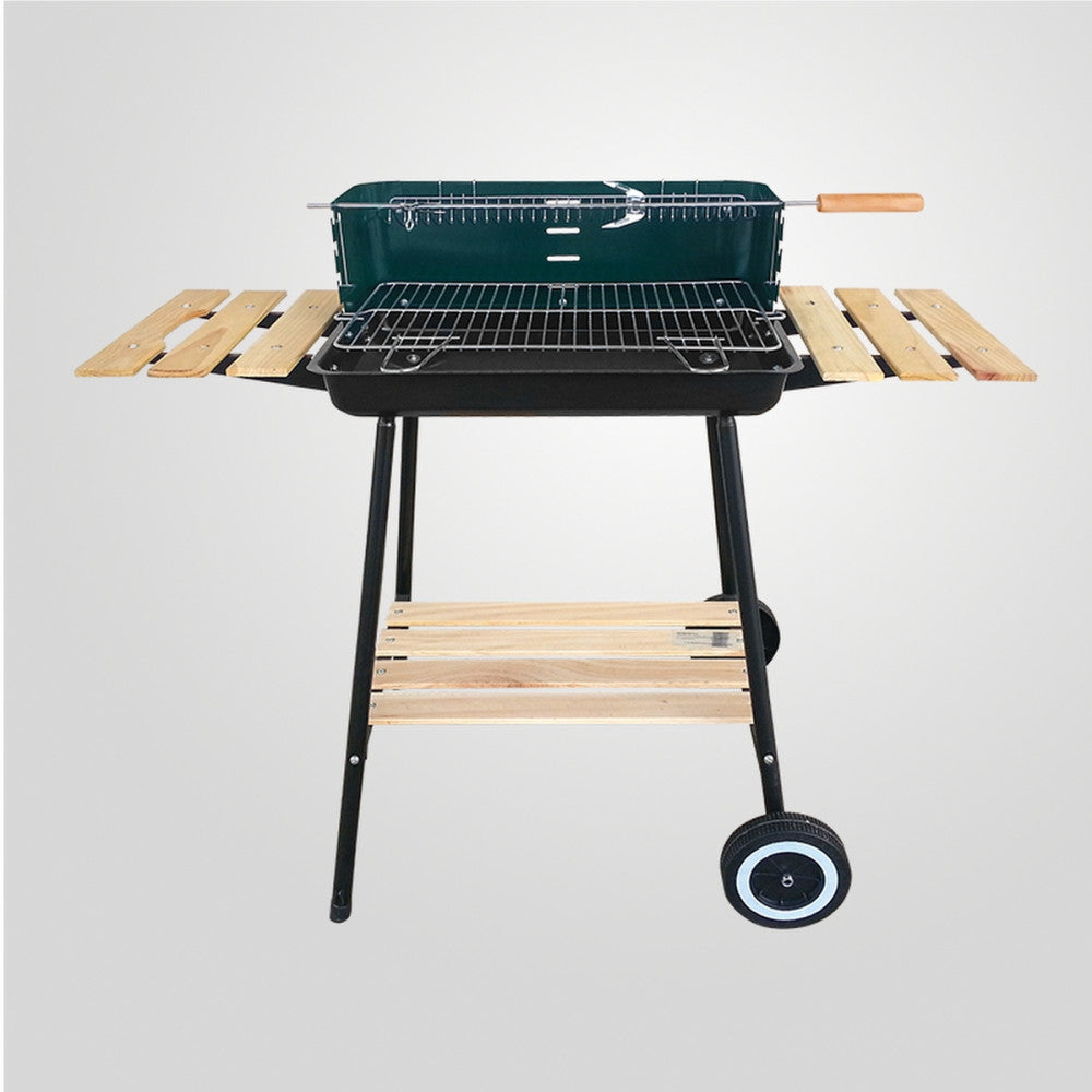 MIR244 téglalap alakú görgős széngrill