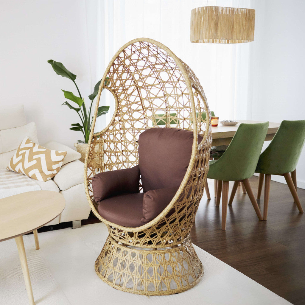 Kosárfotel nappali berendezésében - Homelux, 5908227361063