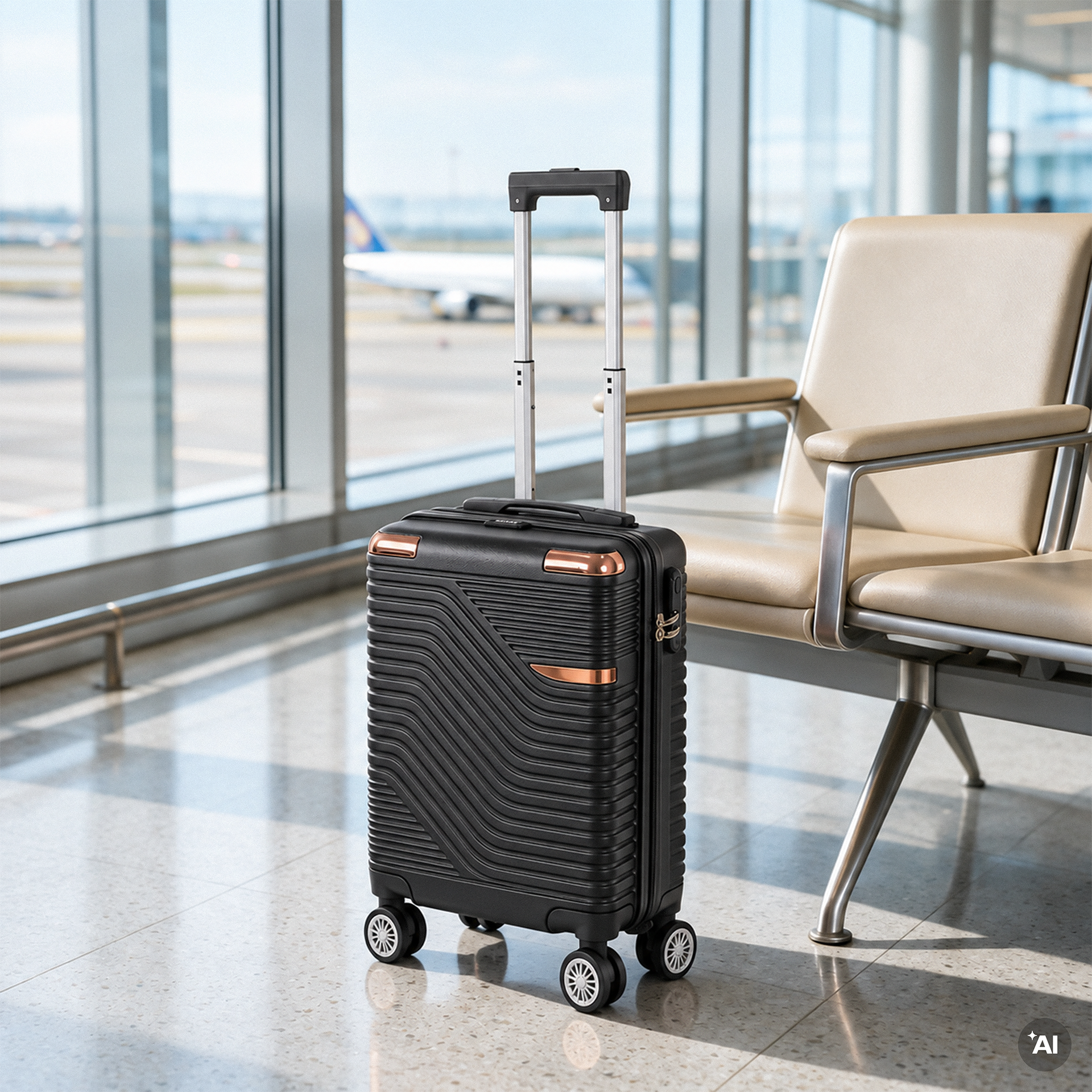 TraveLux Urban kézipoggyász keményfedeles levehető kerékkel 40x29x19 cm Másodlagos kép