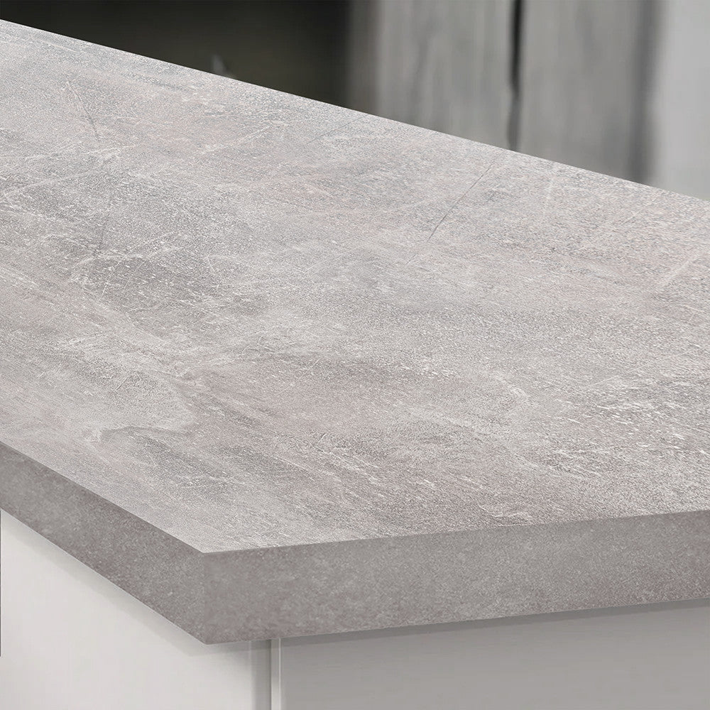 Konyhai munkalap 210 x 60 x 2,8 cm Beton Másodlagos kép
