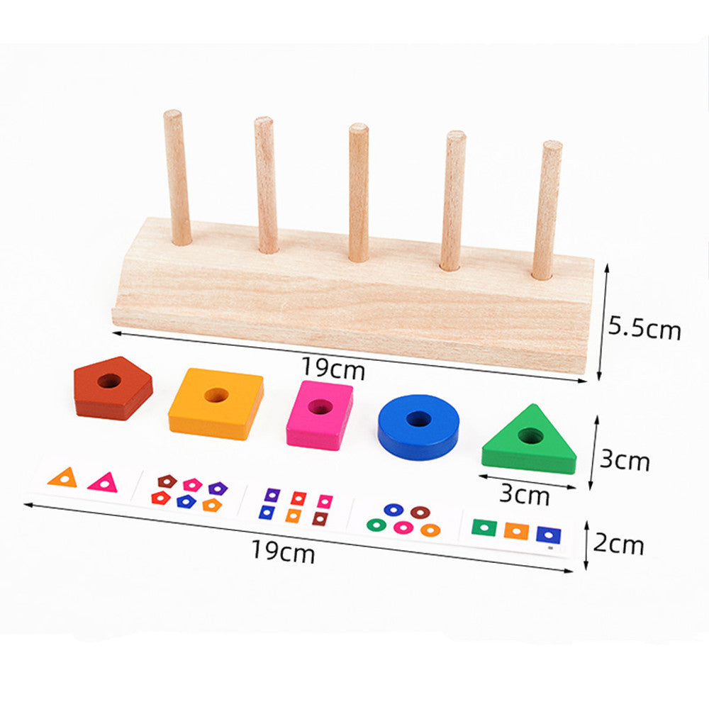 Formaválogató Montessori fajáték Másodlagos kép