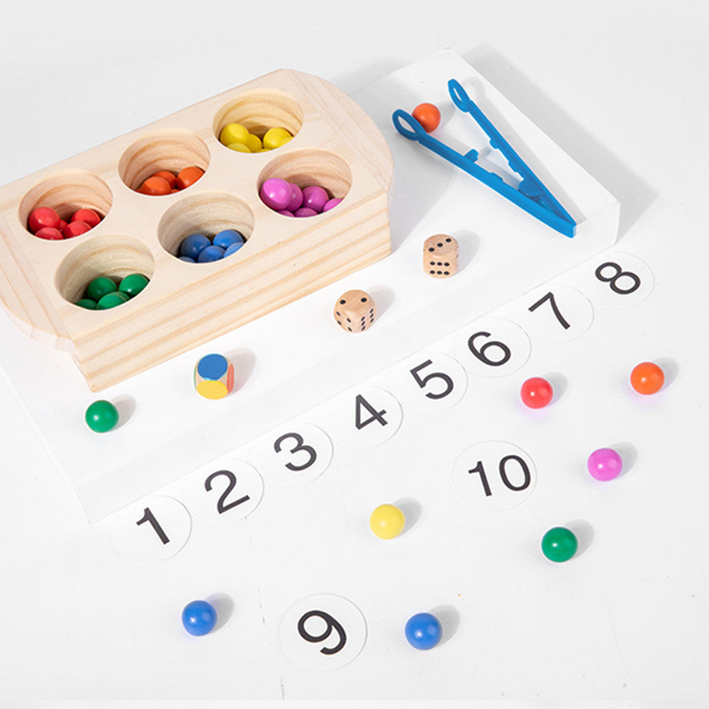 Színek, számok Montessori fejlesztő fajáték Másodlagos kép