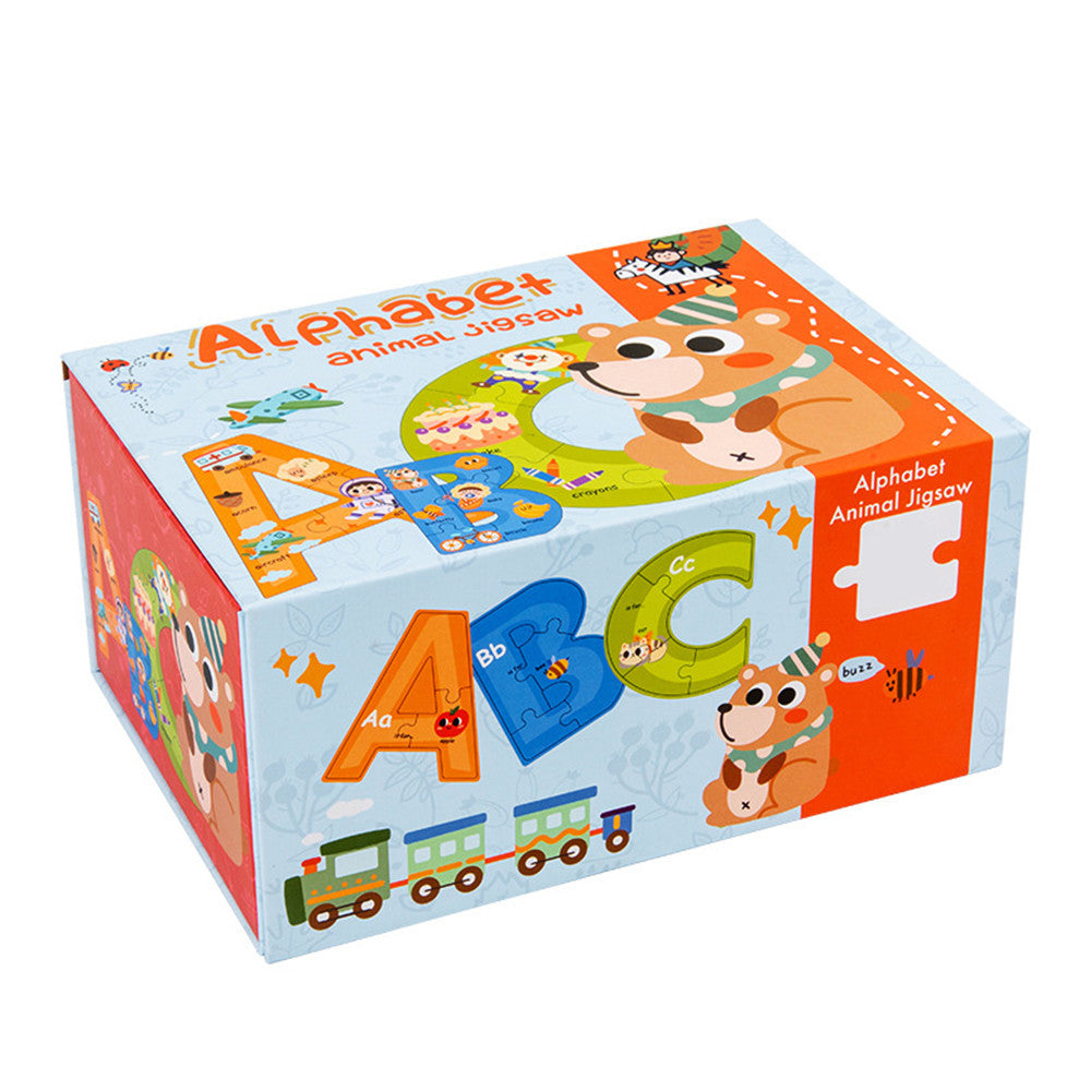 Fa ábécé puzzle angol szavakkal Másodlagos kép