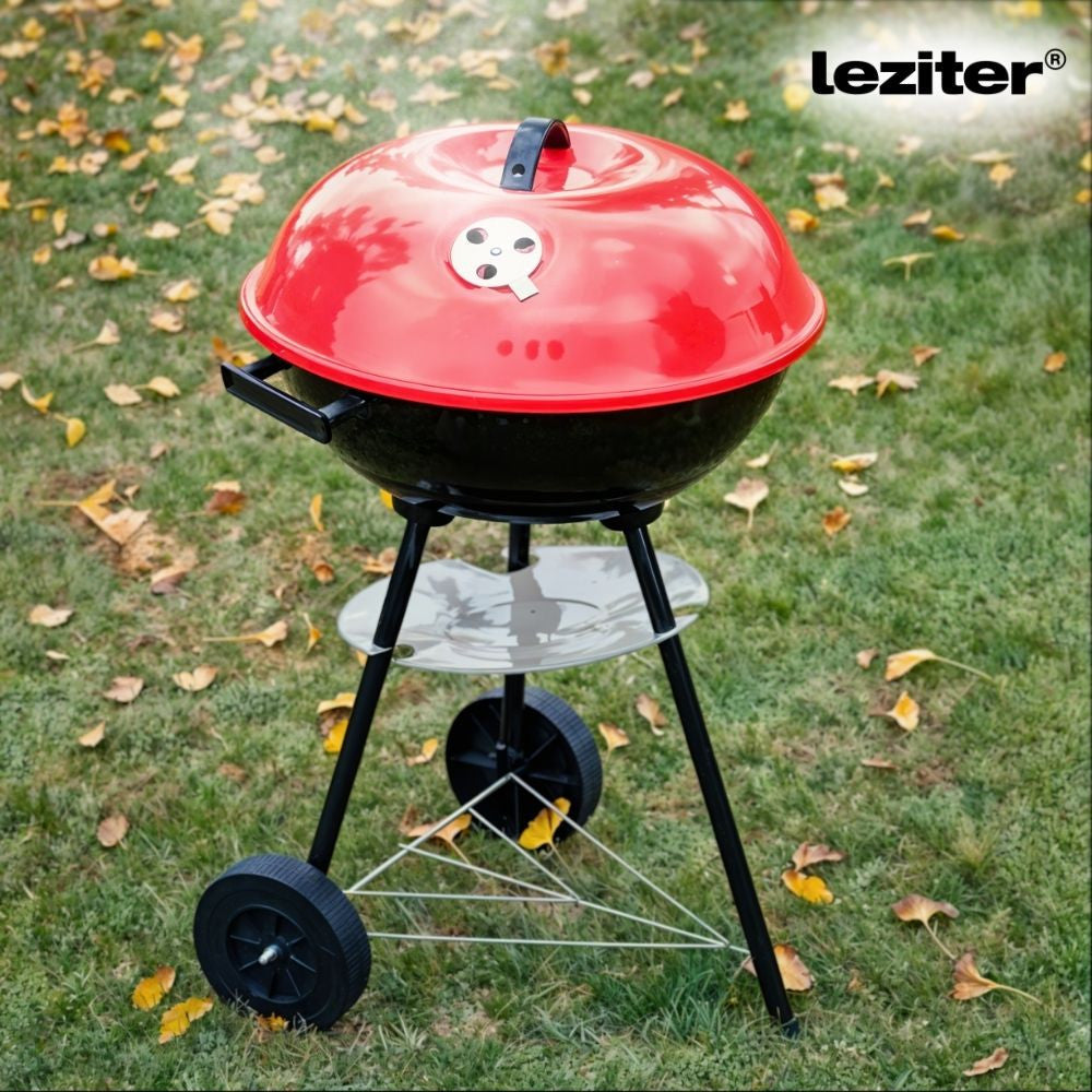 Faszenes kerti gömb grillsütő kerekes Másodlagos kép