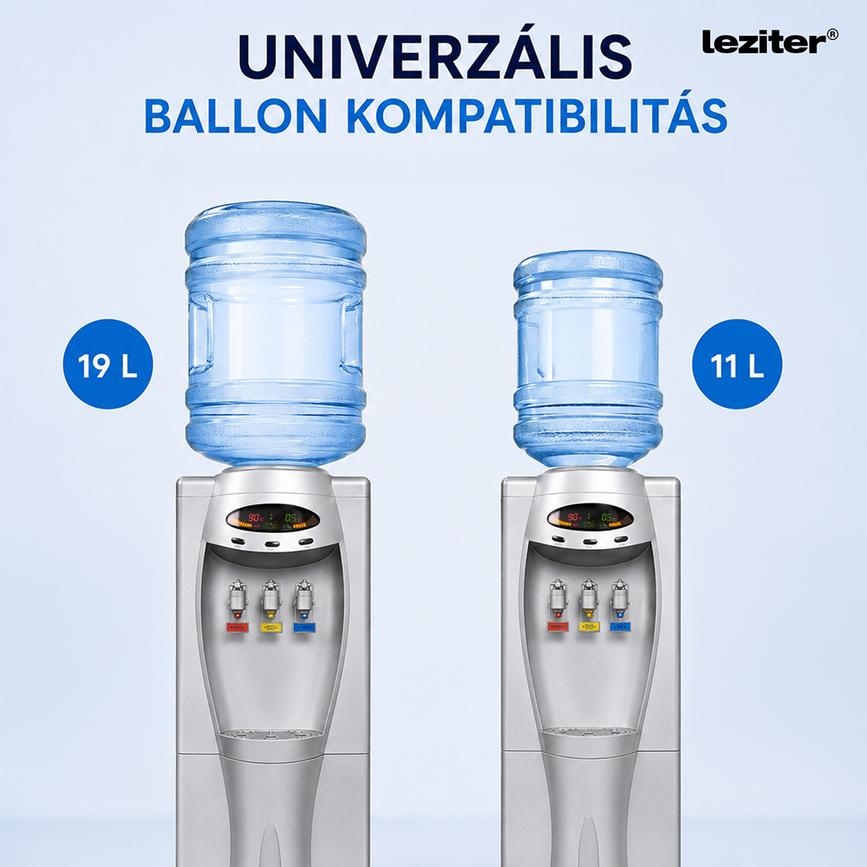 Ballonos vízadagoló berendezés