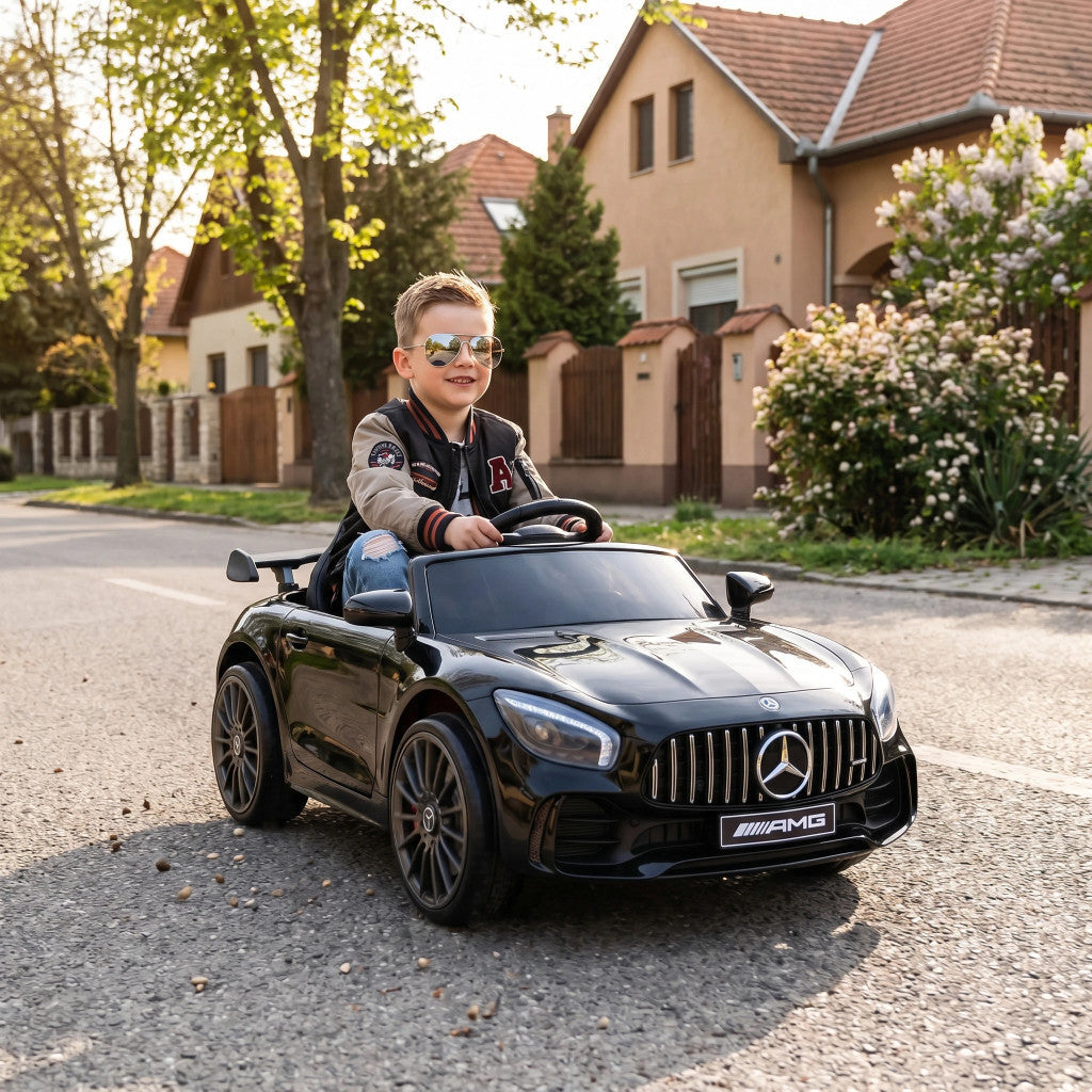 Elektromos autó AMG Mercedes-Benz fekete Másodlagos kép