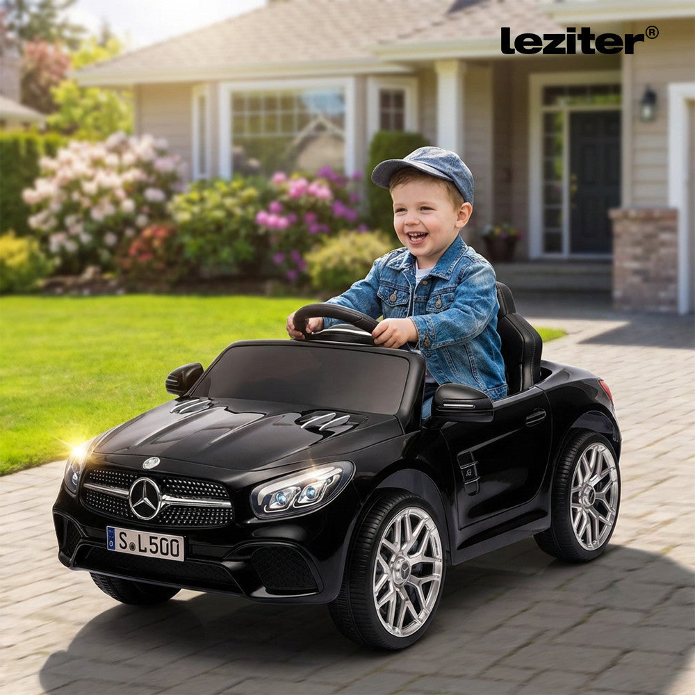 Elektromos autó Mercedes Benz SL 500 fekete Másodlagos kép