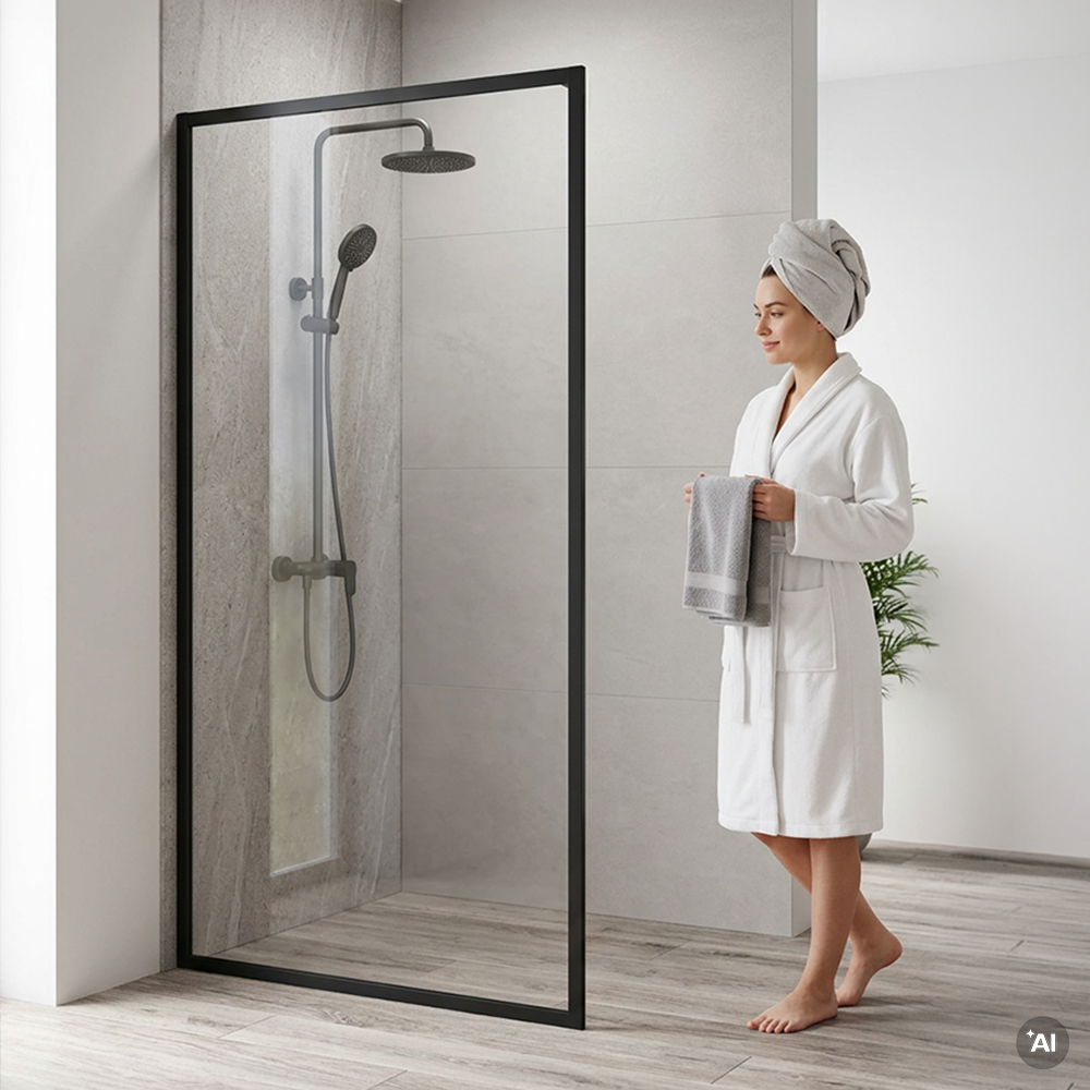 Zuhanyfal 80x185 cm Másodlagos kép