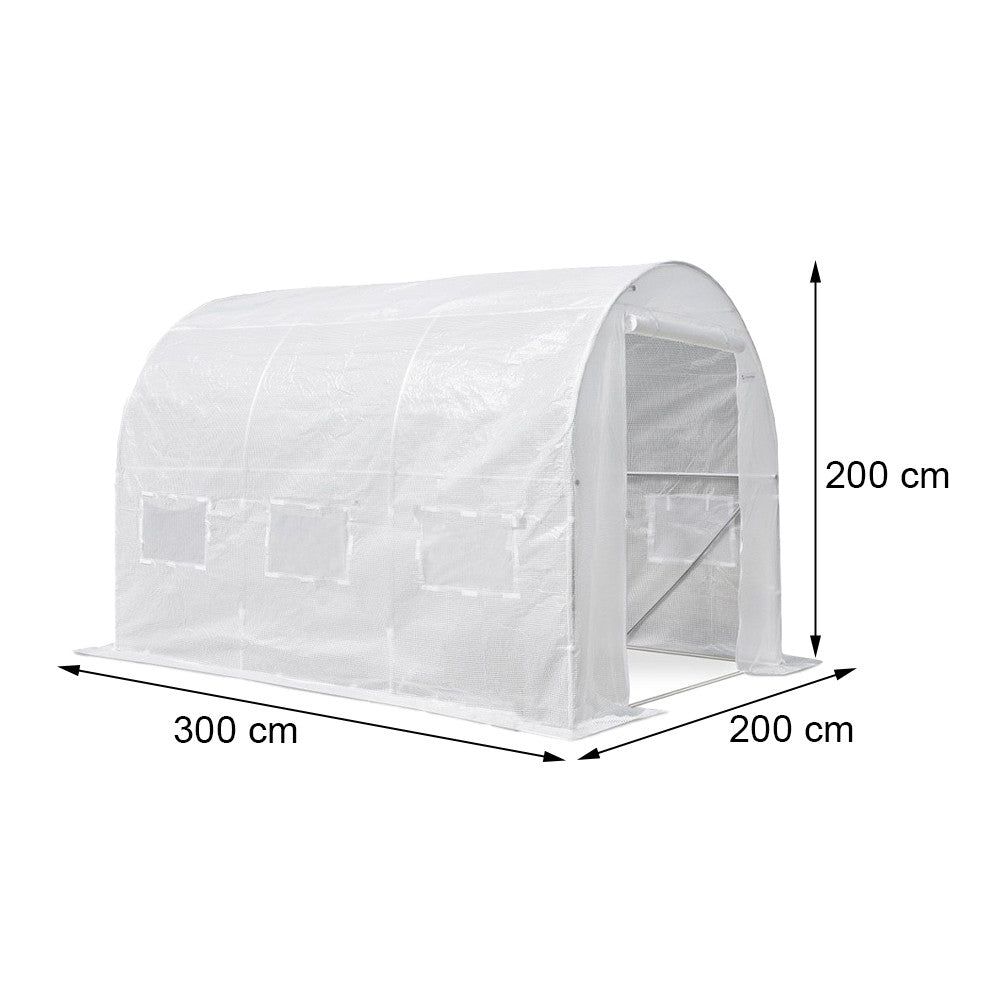 Fóliasátor 200x200x300 cm váz nélkül Másodlagos kép