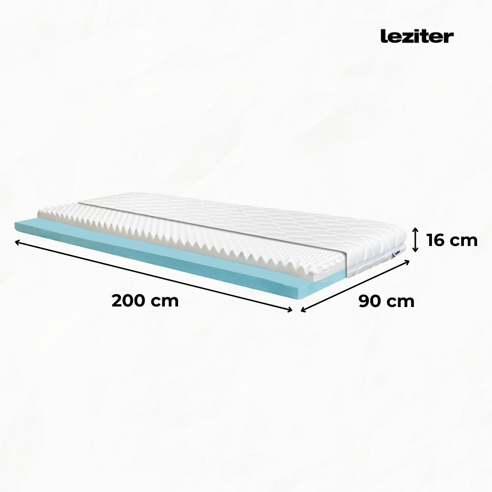 DreamX szivacs matrac 90x200x16 Másodlagos kép