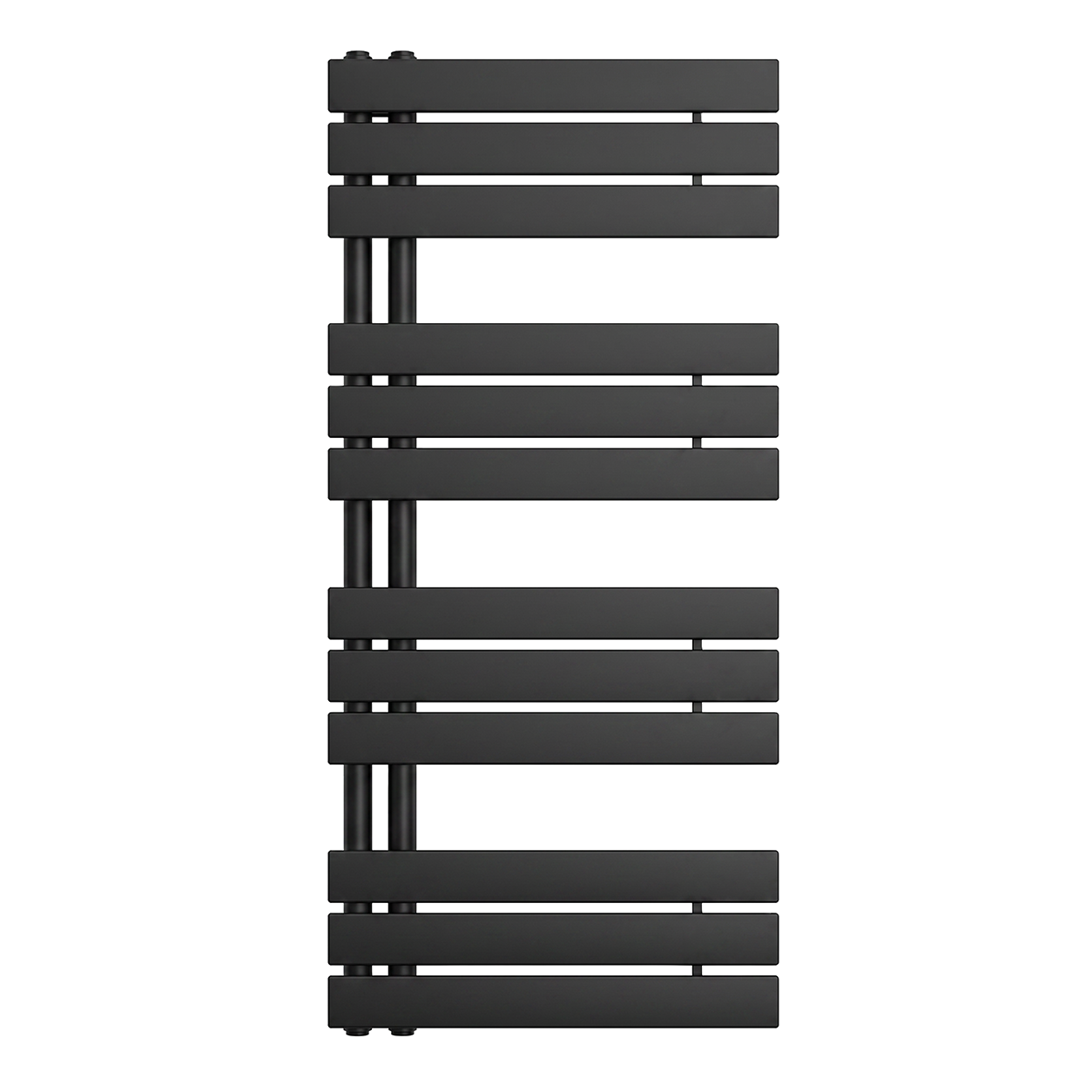 Solaro Design törölközőszárító radiátor 1200x500 mm fekete Fő kép