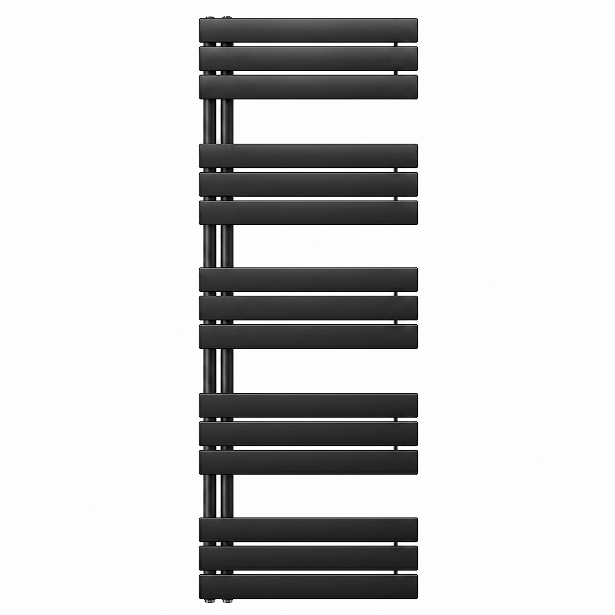 Solaro Design törölközőszárító radiátor 1400x600 mm fekete Fő kép