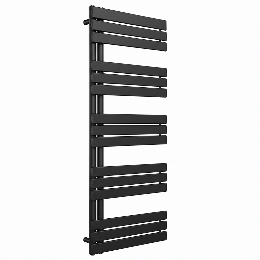 Solaro Design törölközőszárító radiátor 1400x600 mm fekete