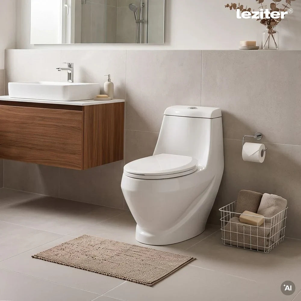 Coral Monoblokkos wc kagyló alsó kifolyással soft close ülőkével Másodlagos kép