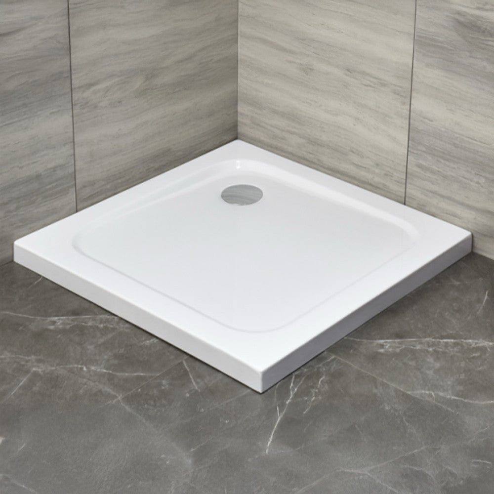 Modena Slim szögletes alacsony akril zuhanytálca 100x100 cm Másodlagos kép