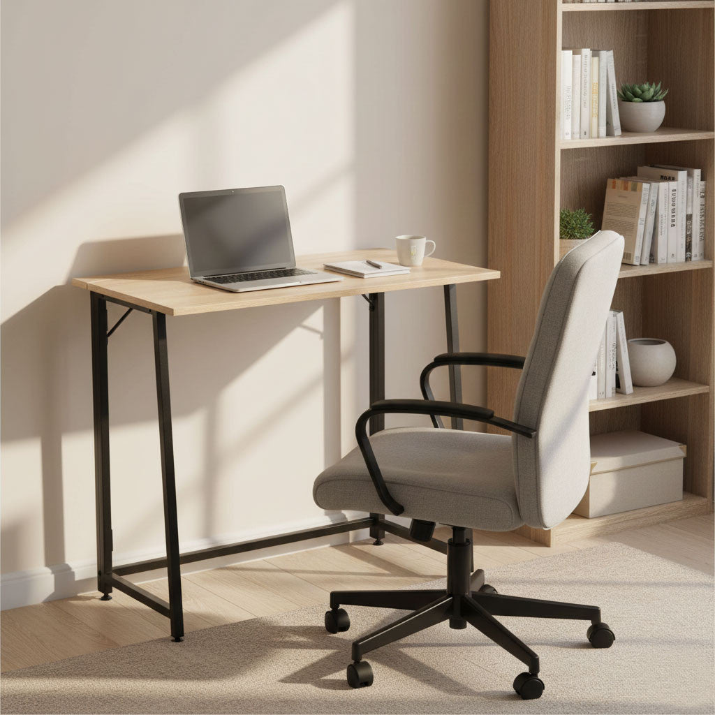 Összecsukható Íróasztal 80x45 cm Loft Stílus Másodlagos kép