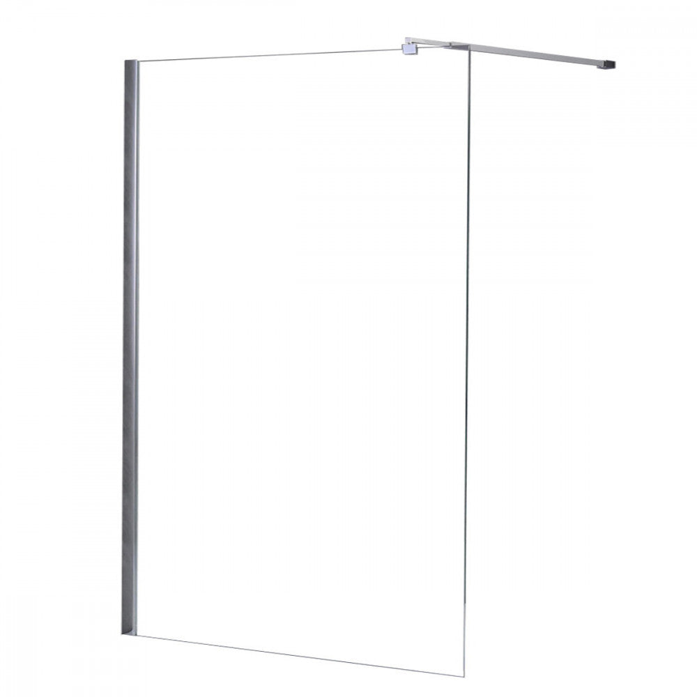 Zuhanyfal, 120 × 190 cm-es krómozott walk-in kivitel - Homelux, WIC-120