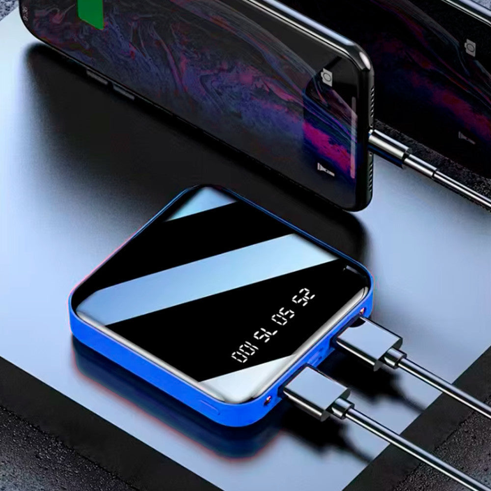 Powerbank 5000 mAH 2A 10W kék Másodlagos kép