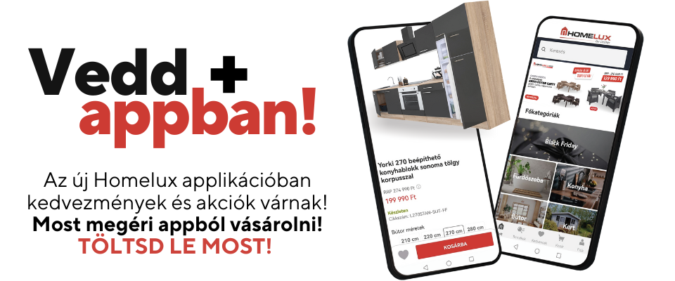 Homelux alkalmazás