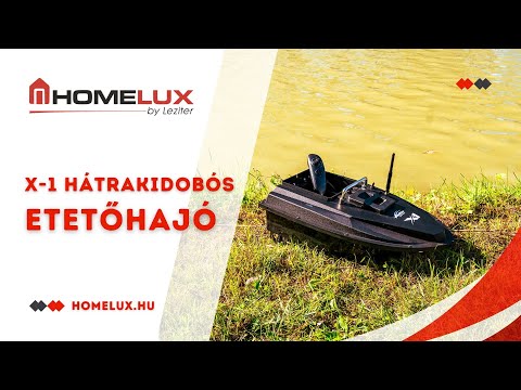 Etetőhajó X1 hátrakidobós terepmintás zöld