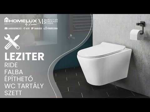 Ride falba építhető WC tartály szett