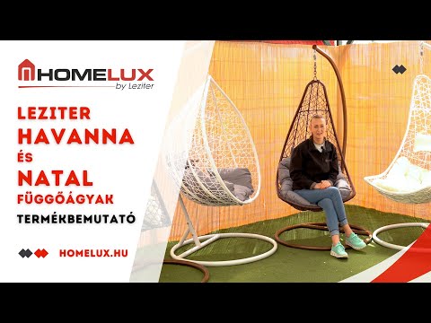 Havanna függőfotel fekete-barna