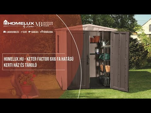 Factor 6x6 kerti ház