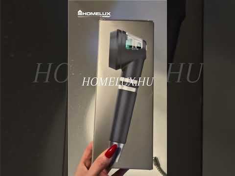 POSEION BT100® Prémium koreai revitalizáló zuhanyfej vízszűrővel, mágneses-ionizáló technológiával, szürke