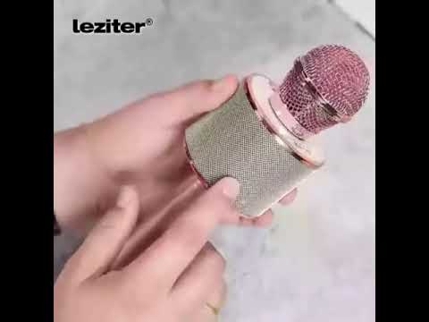 Comzie Bluetooth mikrofon, rózsaszín