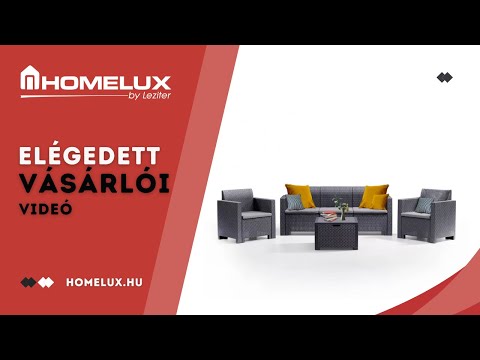 Nero 5 személyes kerti bútor garnitúra