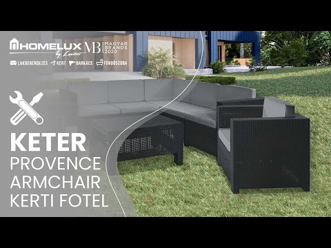 Provence Armchair műrattan kerti fotel